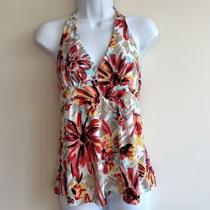 Y2K Babydoll Halter Top New York & Company VTG Made in USA Fairycore Sz Small